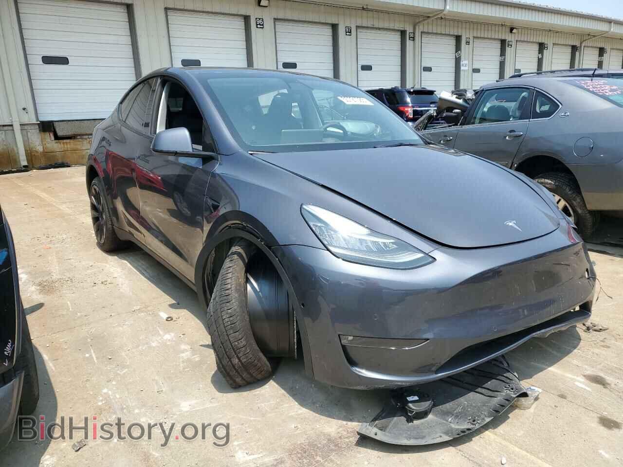 2022 TESLA MODEL Y - VIN: 7SAYGDEE2NF456703 - Фото 4