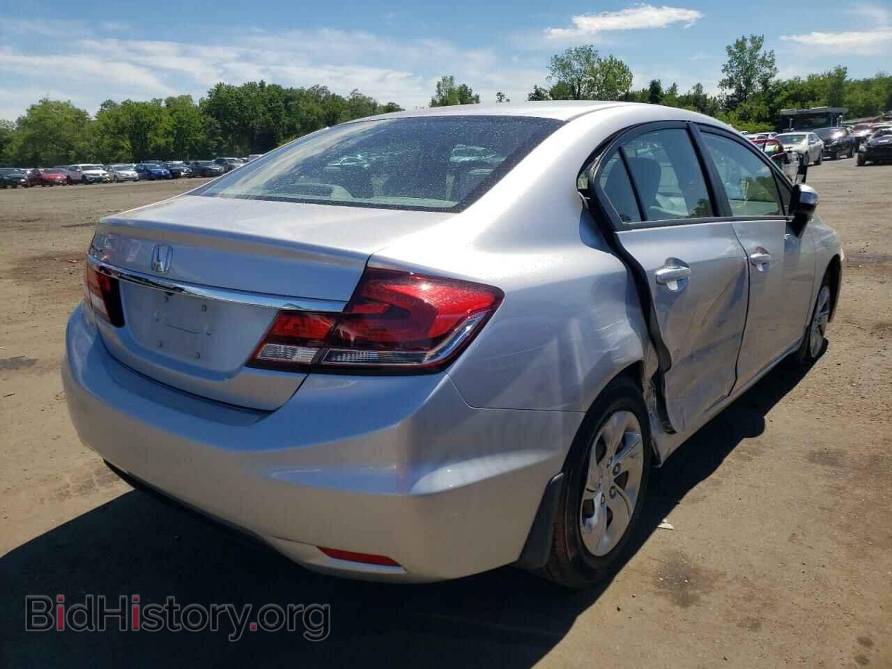 2014 HONDA CIVIC - VIN: 19XFB2F51EE229451 - Фото 4