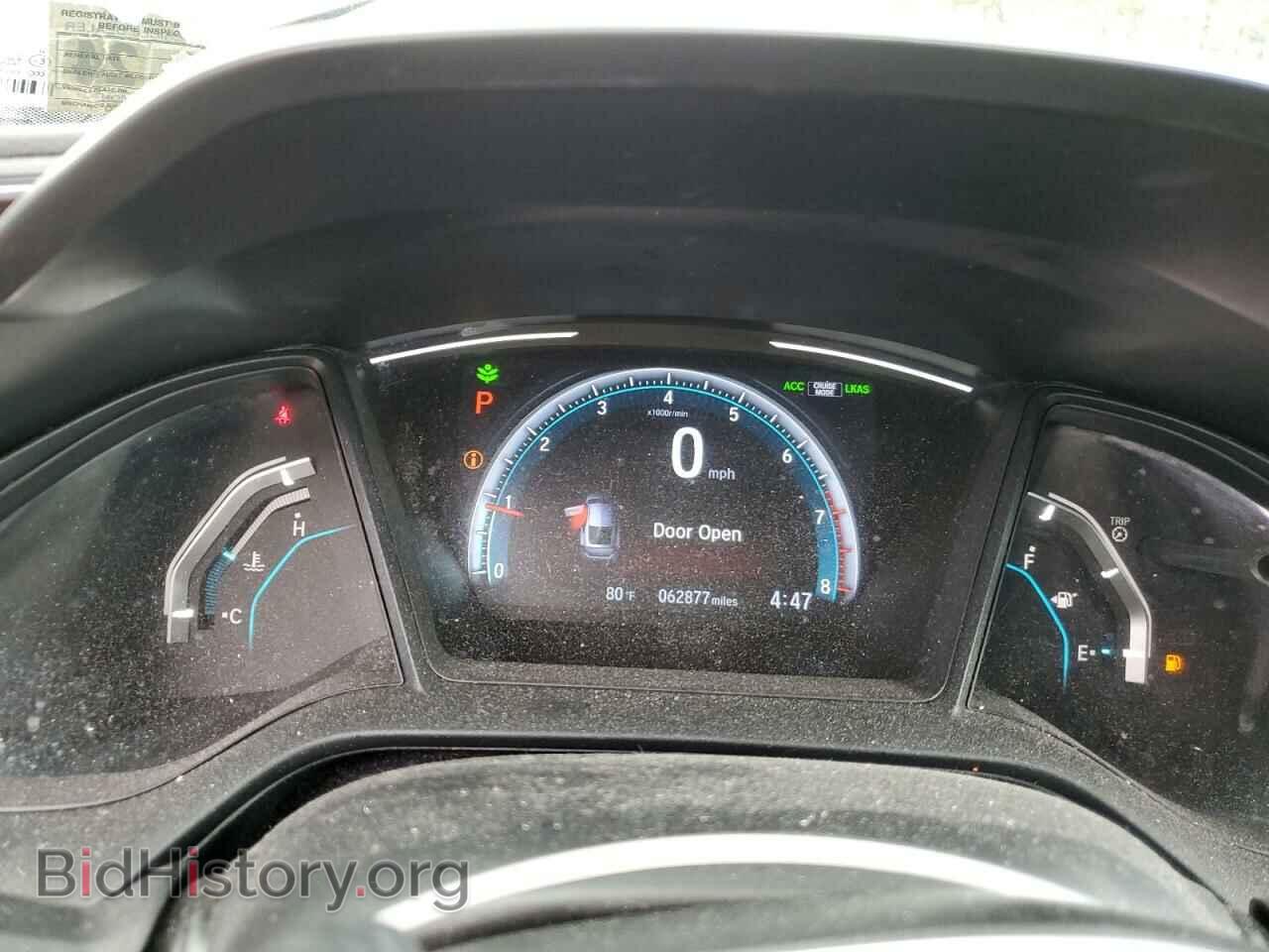 2019 HONDA CIVIC - VIN: 2HGFC4B6XKH306570 - Фото 9