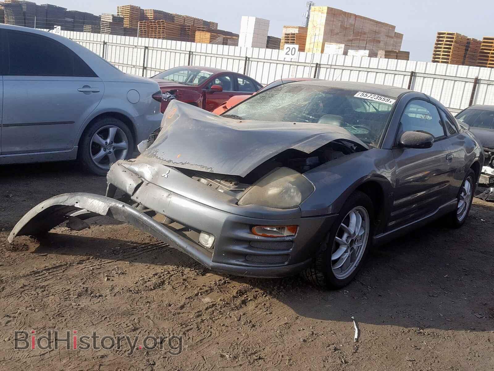 2002 MITSUBISHI ECLIPSE - VIN: 4A3AC54H42E089910 - Photo 2