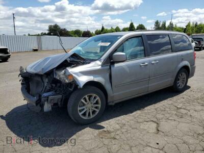 2016 Dodge CARAVAN SXT, silver — VIN 2C4RDGCG4GR334514, Copart