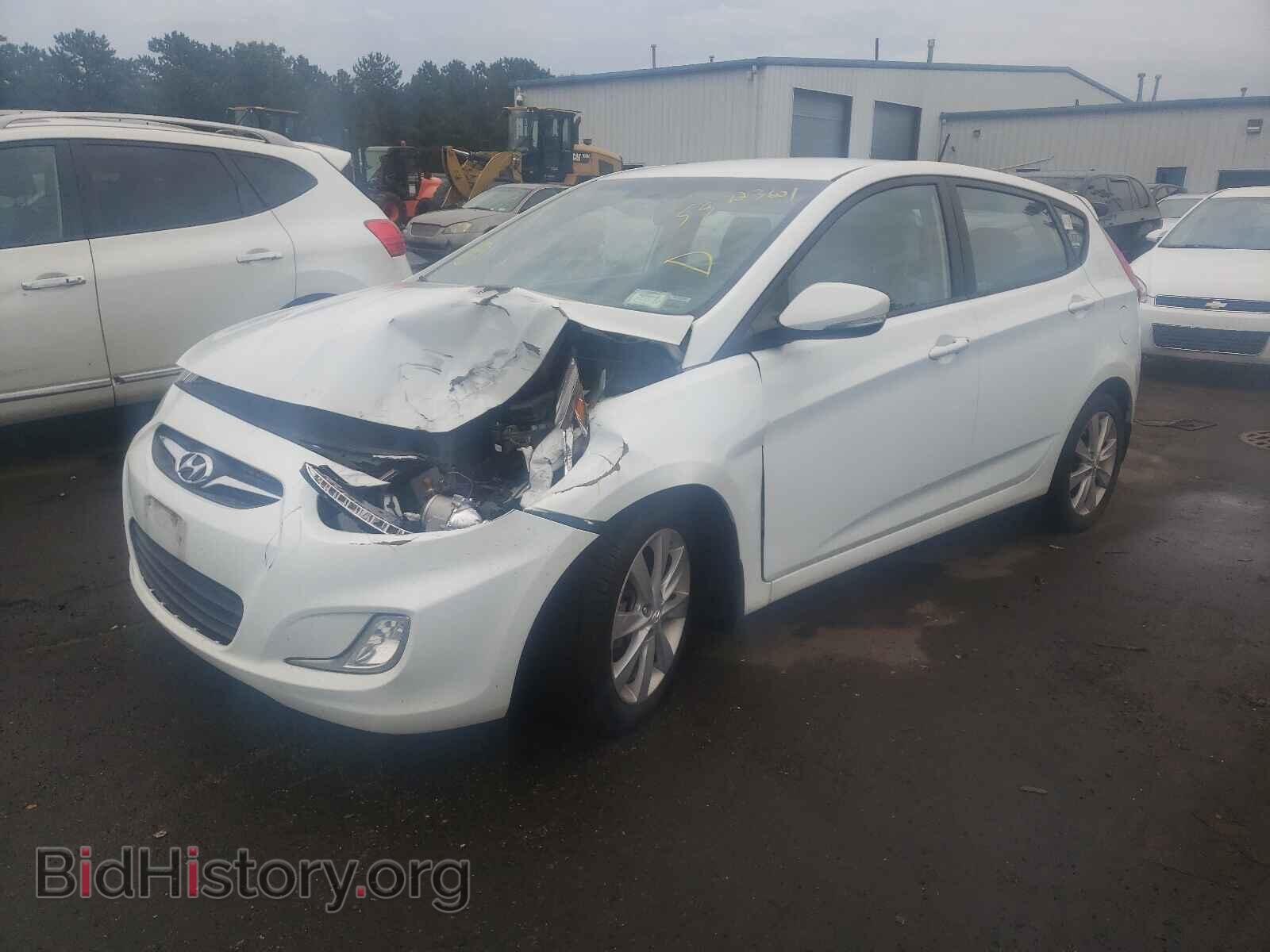 2014 HYUNDAI ACCENT - VIN: KMHCU5AE2EU189481 - Фото 2
