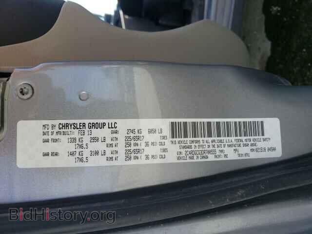 2013 DODGE CARAVAN - VIN: 2C4RDGCG3DR700555 - Фото 10