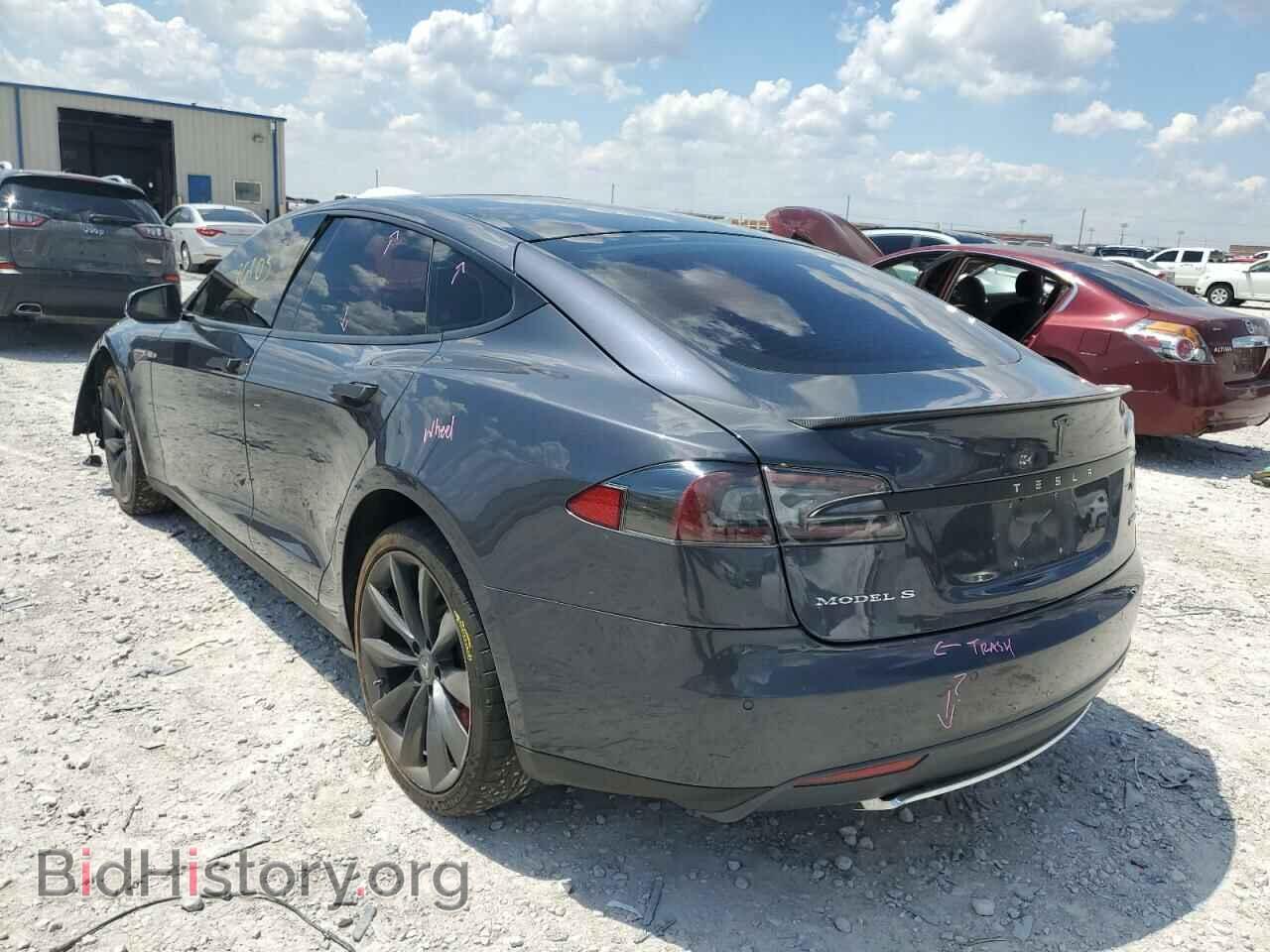 2014 TESLA MODEL S - VIN: 5YJSA1H22EFP62692 - Фото 3
