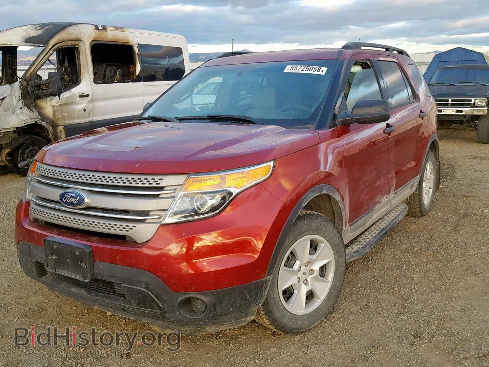 2013 FORD EXPLORER - VIN: 1FM5K8B81DGC34626 - Фото 2