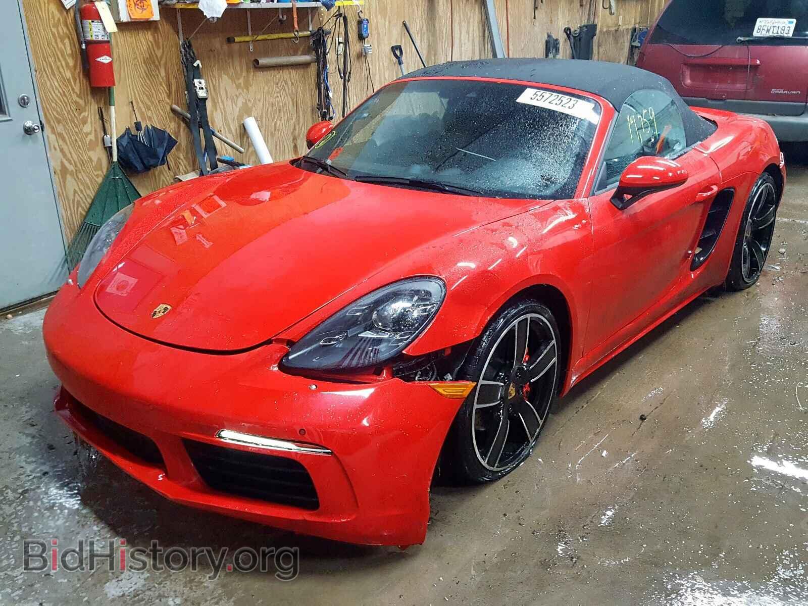 2017 PORSCHE BOXSTER - VIN: WP0CB2A82HS241808 - Фото 2