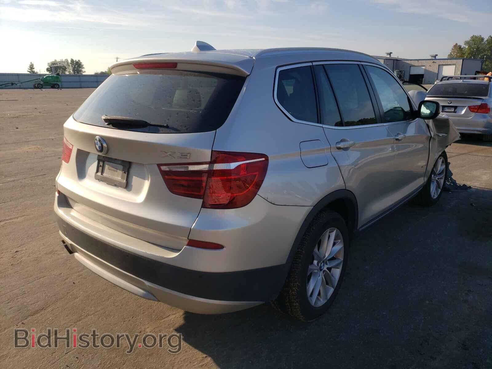 2013 BMW X3 - VIN: 5UXWX9C56D0A25154 - Фото 4