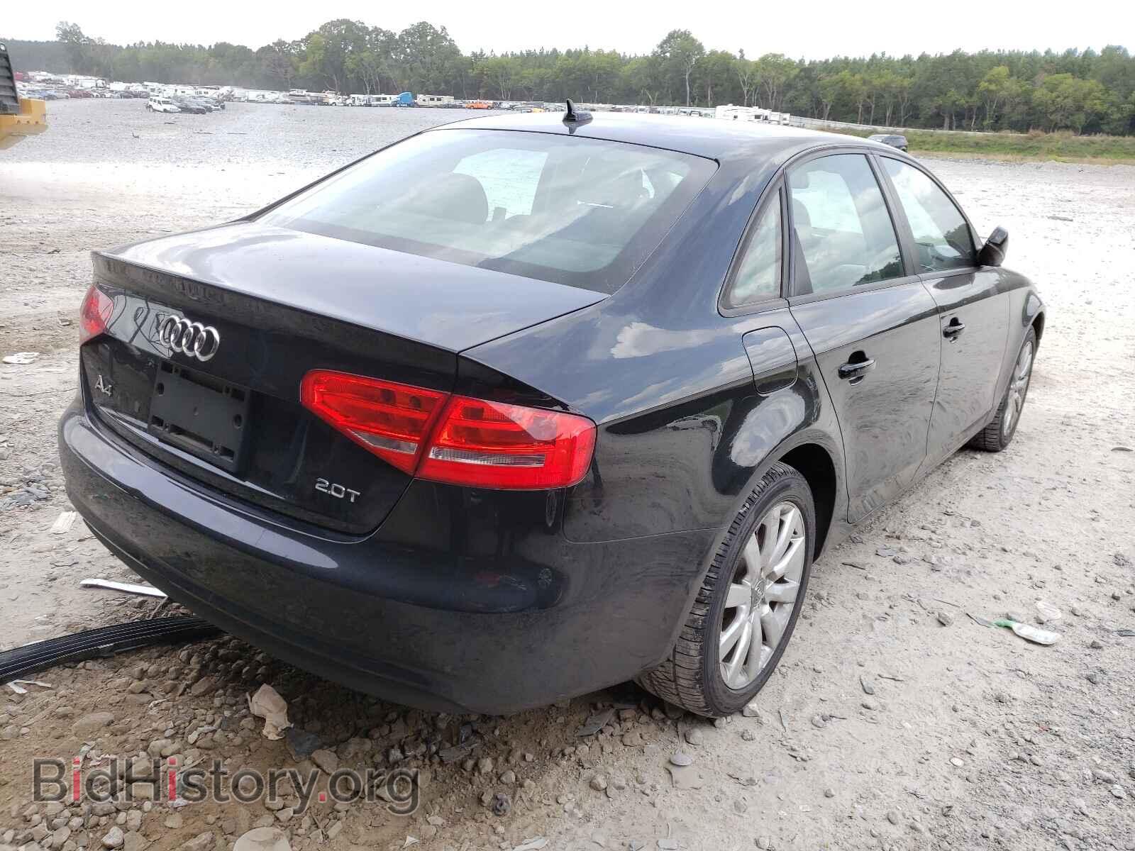 2013 AUDI A4 - VIN: WAUAFAFL5DA175920 - Photo 4