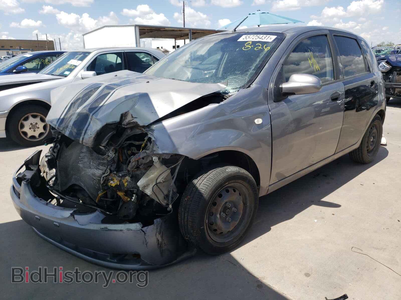 2008 CHEVROLET AVEO - VIN: KL1TD66618B052633 - Фото 2