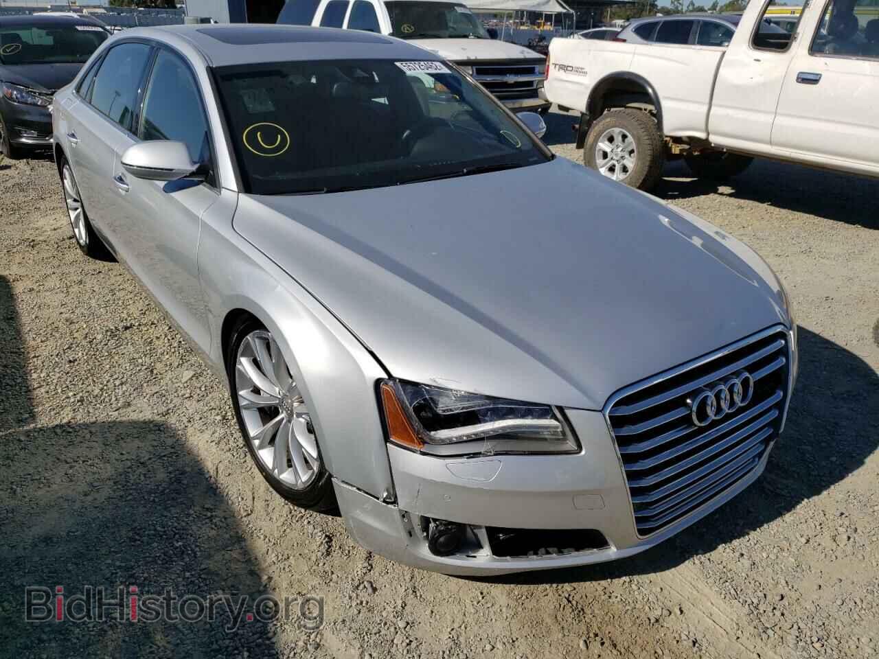 Photo WAURVAFD6CN009282 - AUDI A8 2012