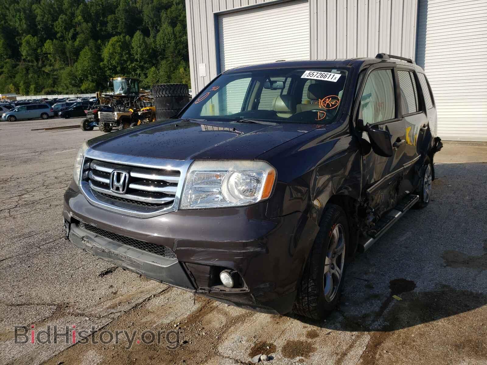 2013 HONDA PILOT - VIN: 5FNYF3H52DB030689 - Фото 2