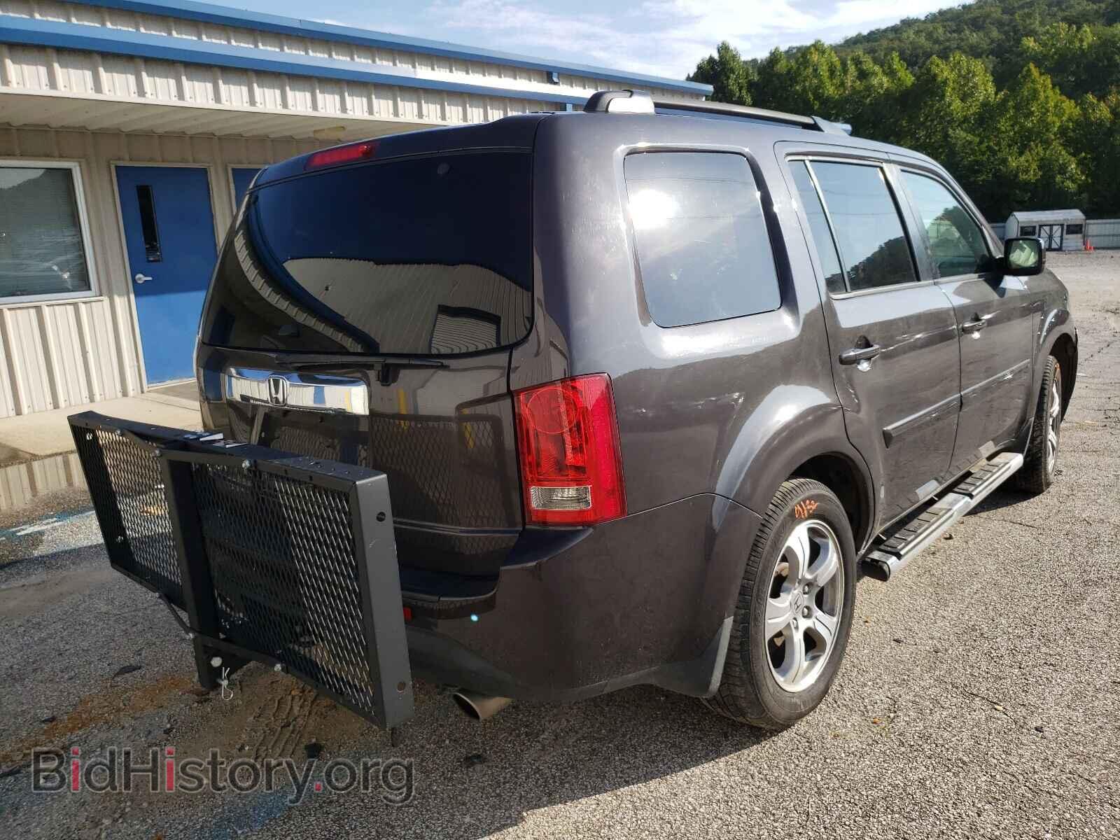 2013 HONDA PILOT - VIN: 5FNYF3H52DB030689 - Фото 4