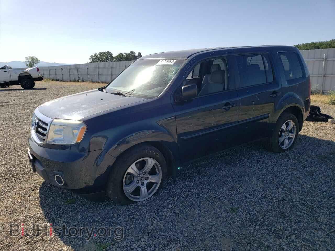 Photo 5FNYF4H42CB032535 - HONDA PILOT 2012