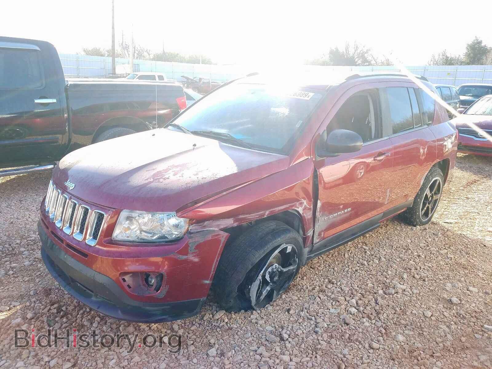 2011 JEEP COMPASS - VIN: 1J4NT1FB8BD168907 - Фото 2