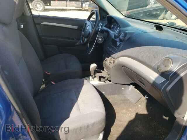 2009 CHEVROLET AVEO - VIN: KL1TD56E99B605869 - Фото 5