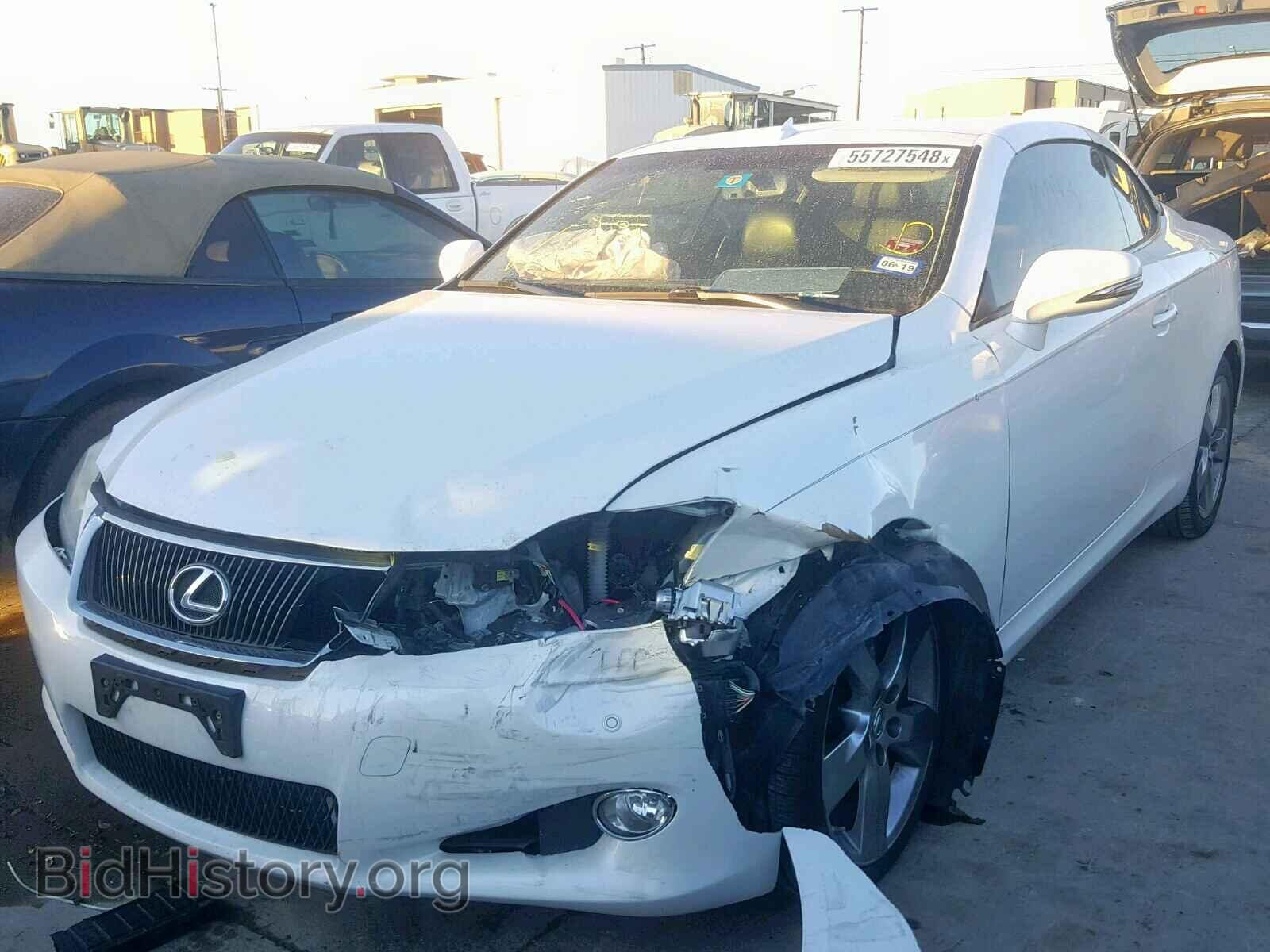 2010 LEXUS IS 250 - VIN: JTHFF2C26A2510570 - Фото 2