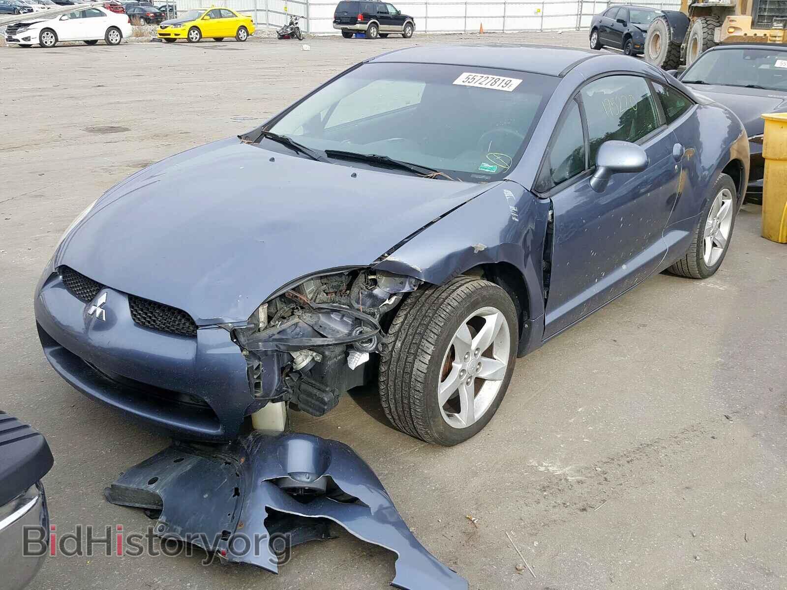 2007 MITSUBISHI ECLIPSE - VIN: 4A3AK24FX7E068955 - Фото 2