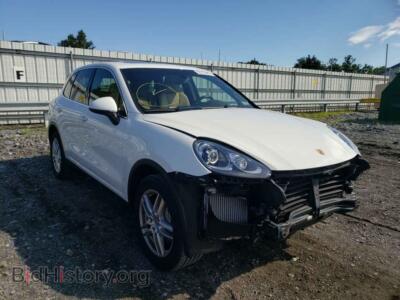 2016 Porsche CAYENNE Cayenne S, white — VIN WP1AB2A27GLA92984, Copart