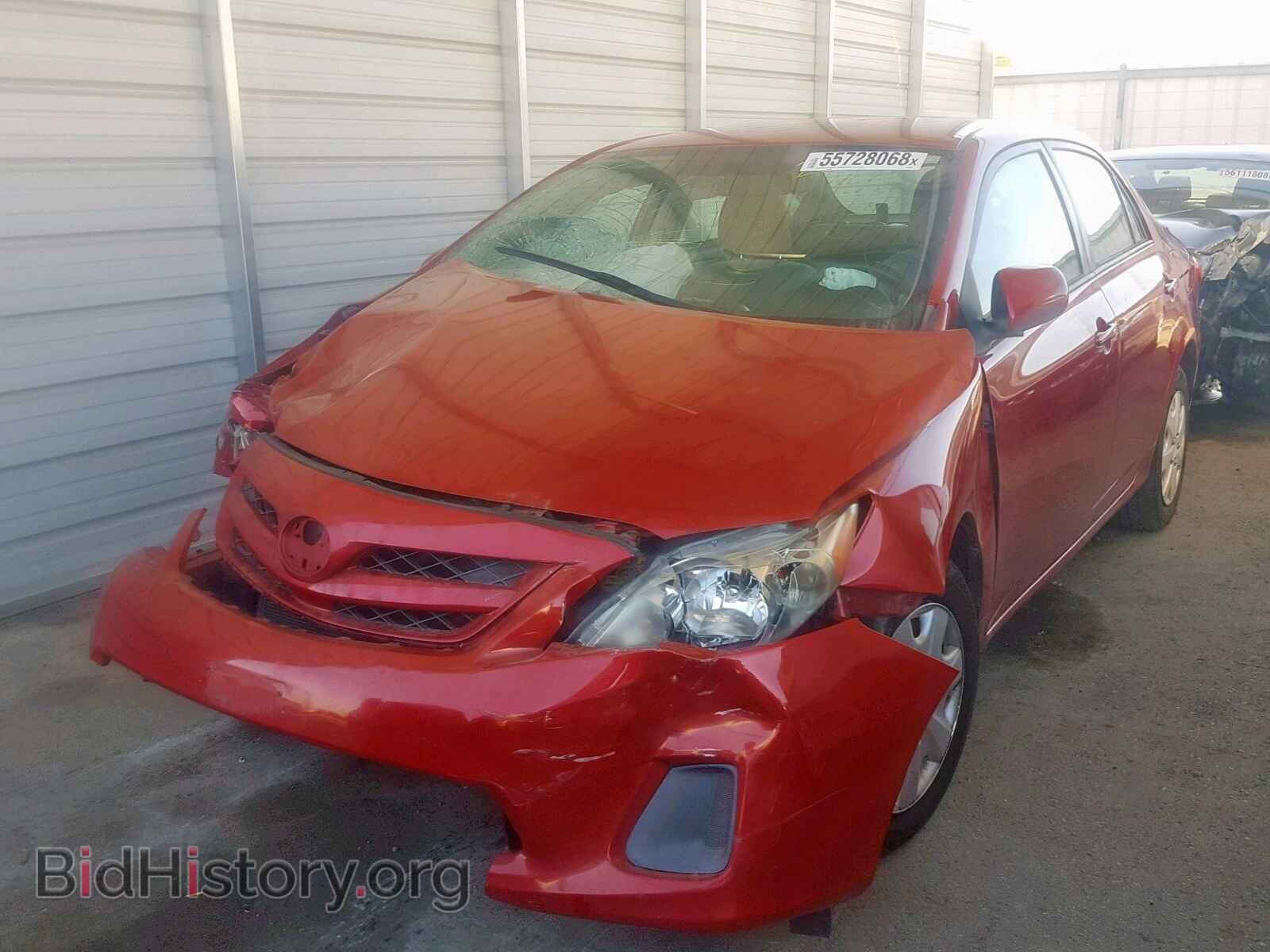 2011 TOYOTA COROLLA BA - VIN: 2T1BU4EE1BC584412 - Фото 2