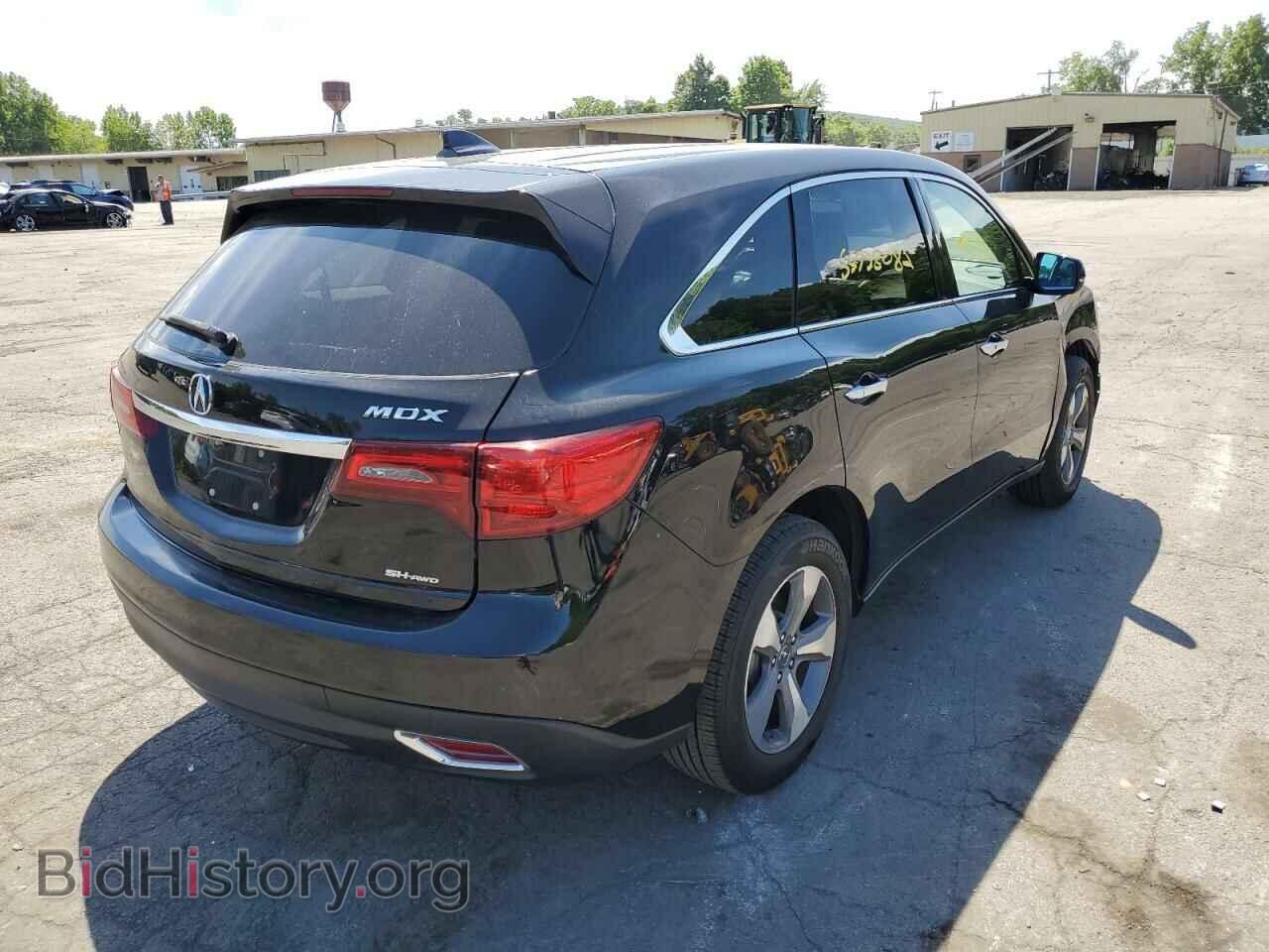 2014 ACURA MDX - VIN: 5FRYD4H29EB035163 - Фото 4