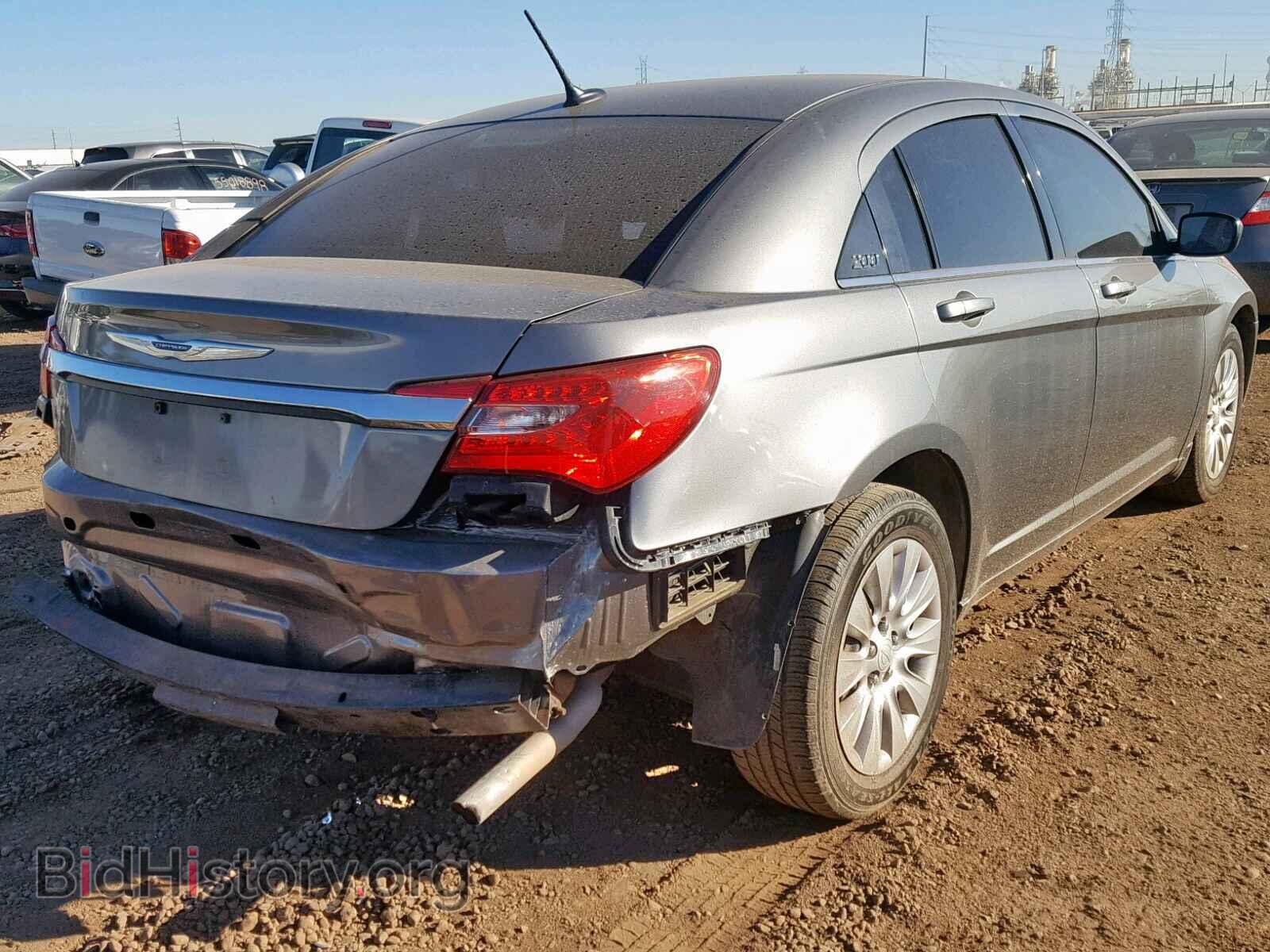 2013 CHRYSLER 200 - VIN: 1C3CCBAB2DN686880 - Фото 4