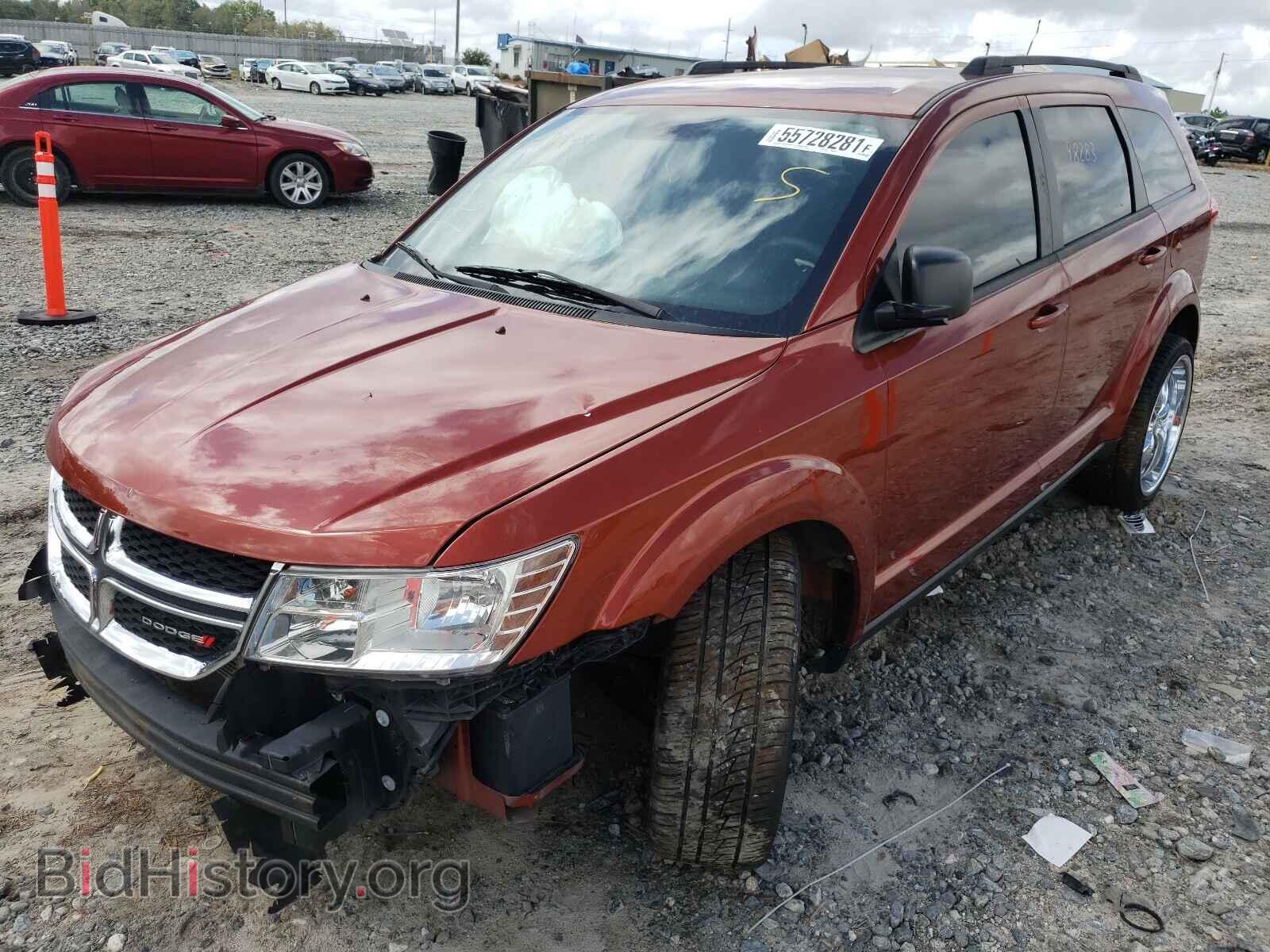 2014 DODGE JOURNEY - VIN: 3C4PDCAB4ET170585 - Фото 2