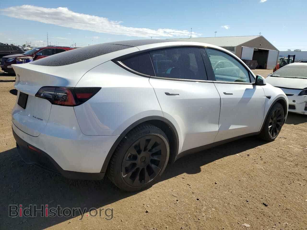 2020 TESLA MODEL Y - VIN: 5YJYGDEE3LF053288 - Фото 3