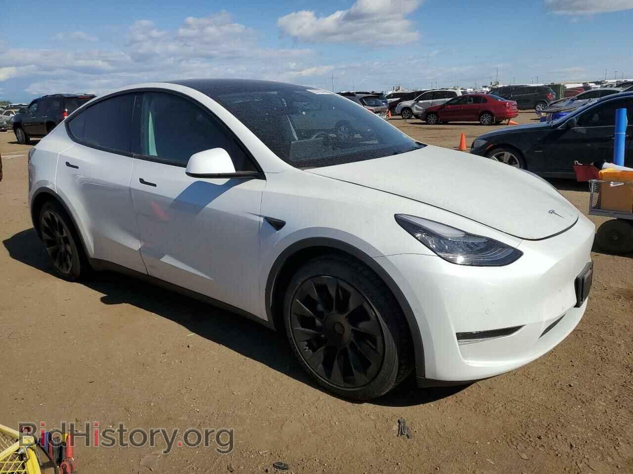 2020 TESLA MODEL Y - VIN: 5YJYGDEE3LF053288 - Фото 4