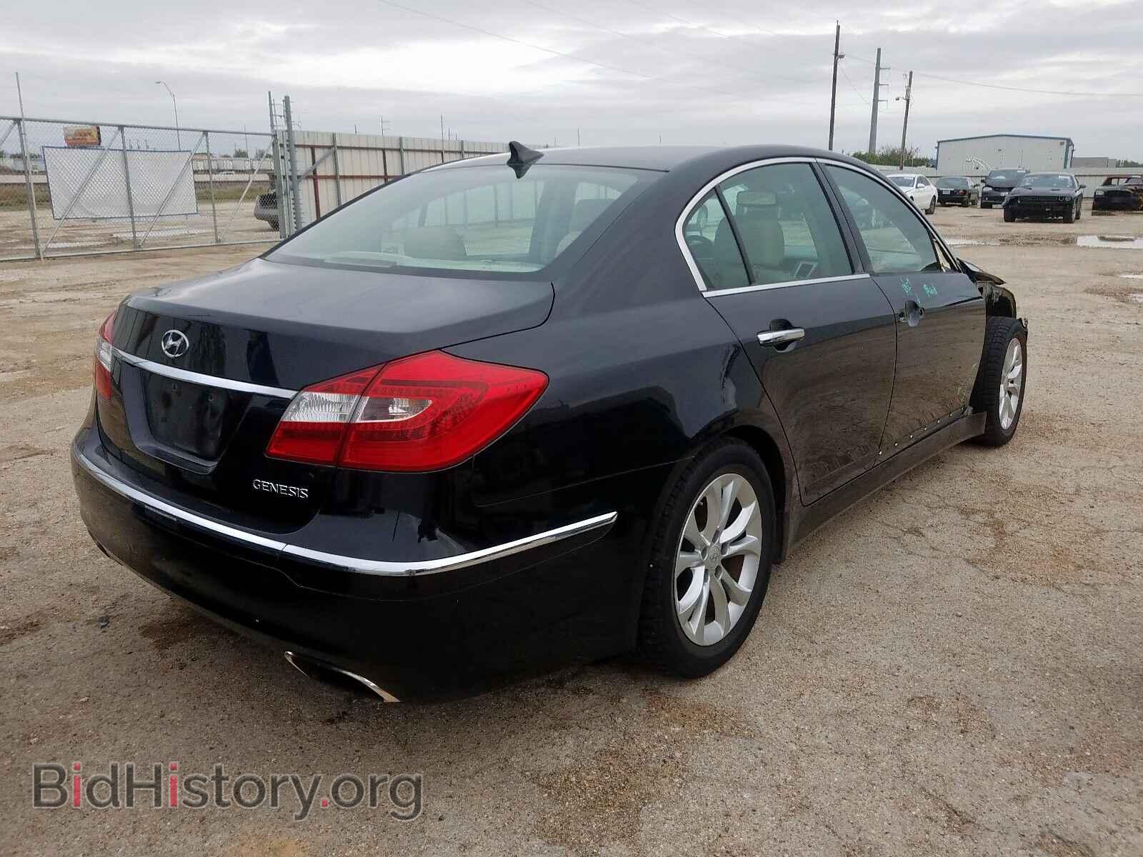 2013 HYUNDAI GENESIS - VIN: KMHGC4DD5DU240178 - Фото 4