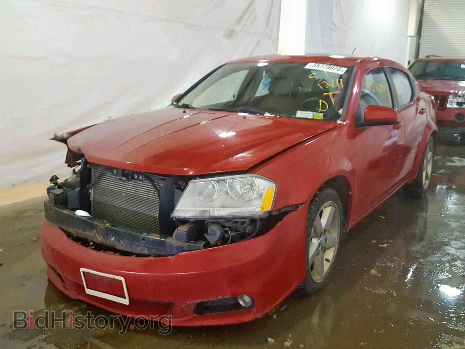 2011 DODGE AVENGER - VIN: 1B3BD2FG1BN564227 - Фото 2