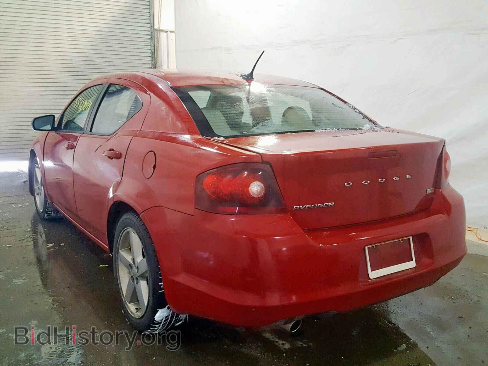 2011 DODGE AVENGER - VIN: 1B3BD2FG1BN564227 - Фото 3