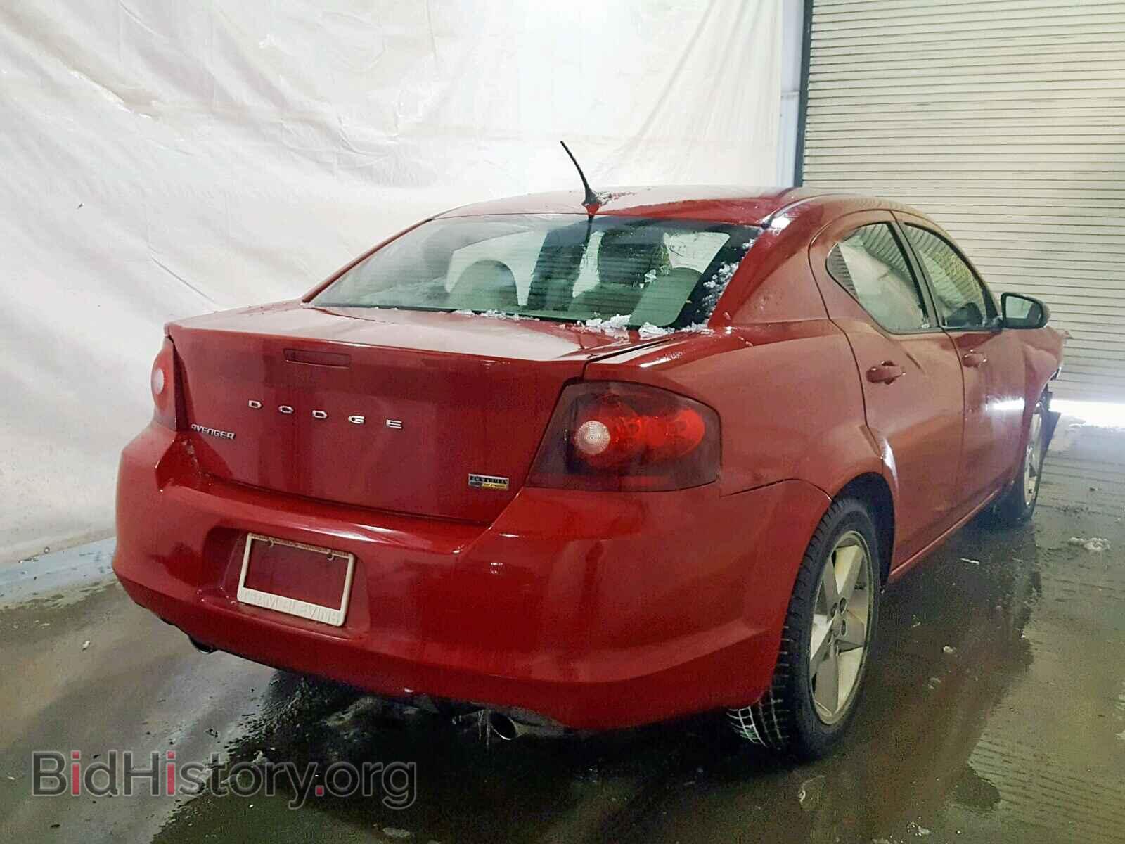 2011 DODGE AVENGER - VIN: 1B3BD2FG1BN564227 - Фото 4