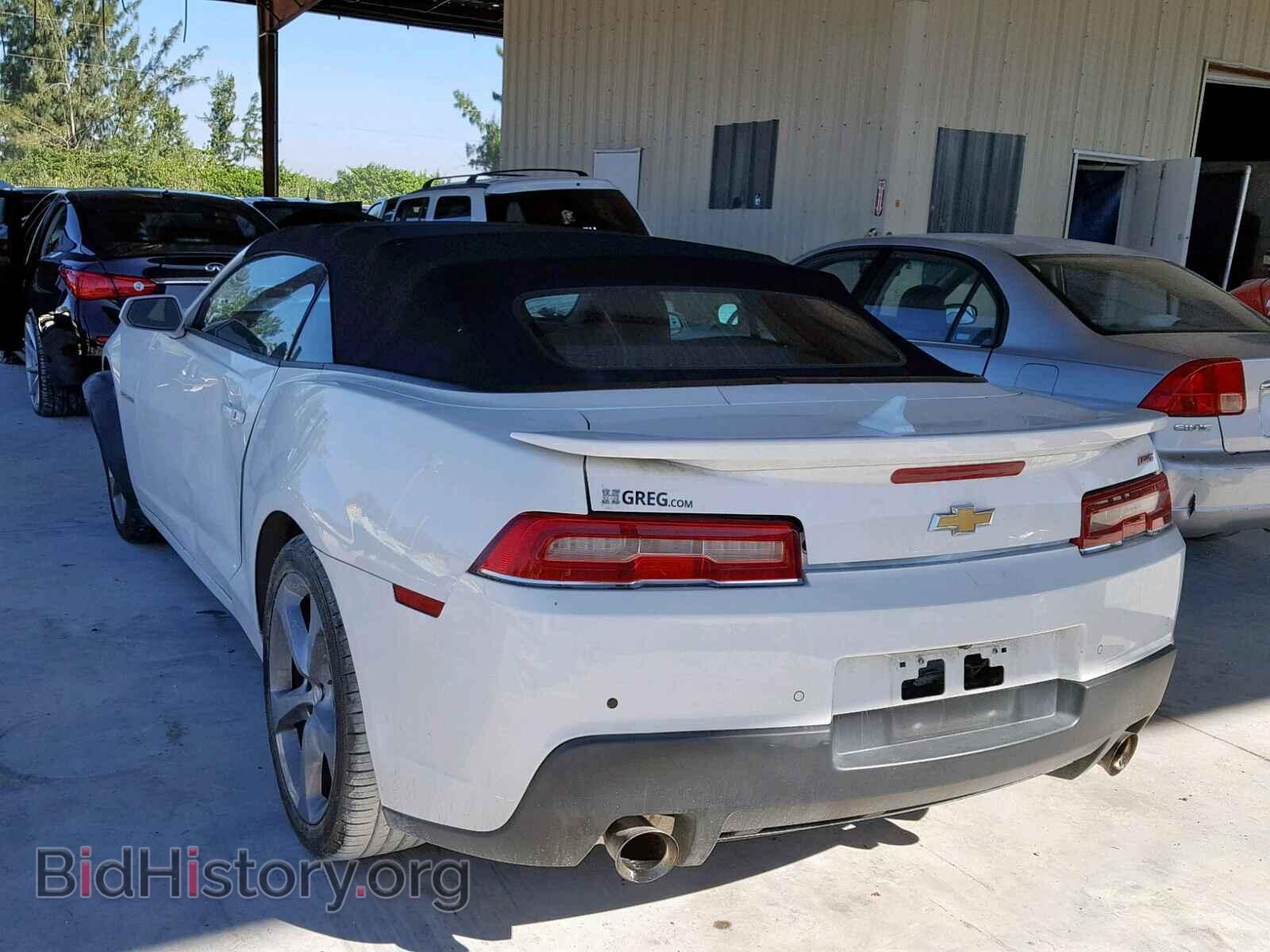 2014 CHEVROLET CAMARO - VIN: 2G1FC3D33E9177364 - Фото 3