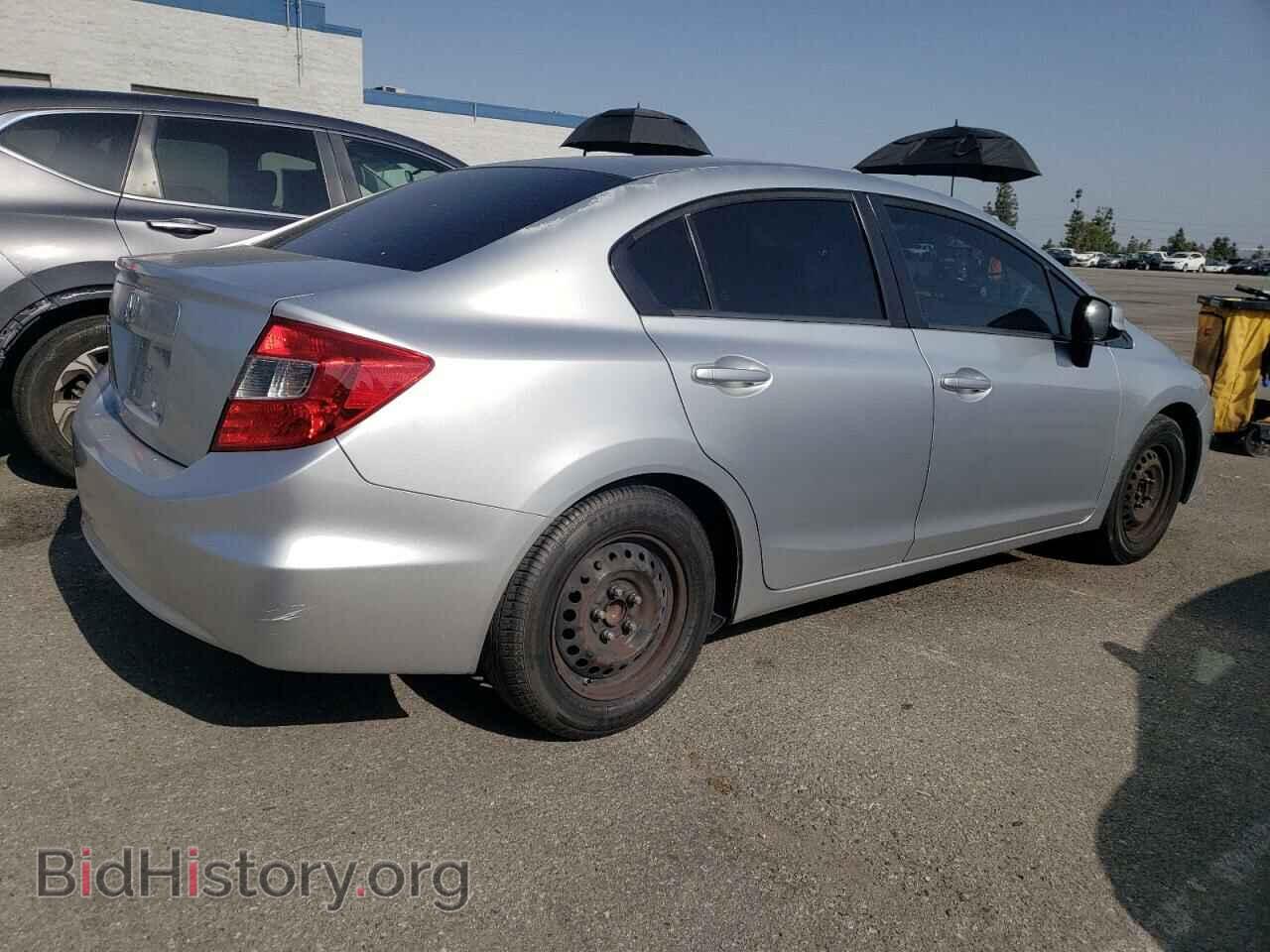 2012 HONDA CIVIC - VIN: 2HGFB2F55CH607192 - Фото 3