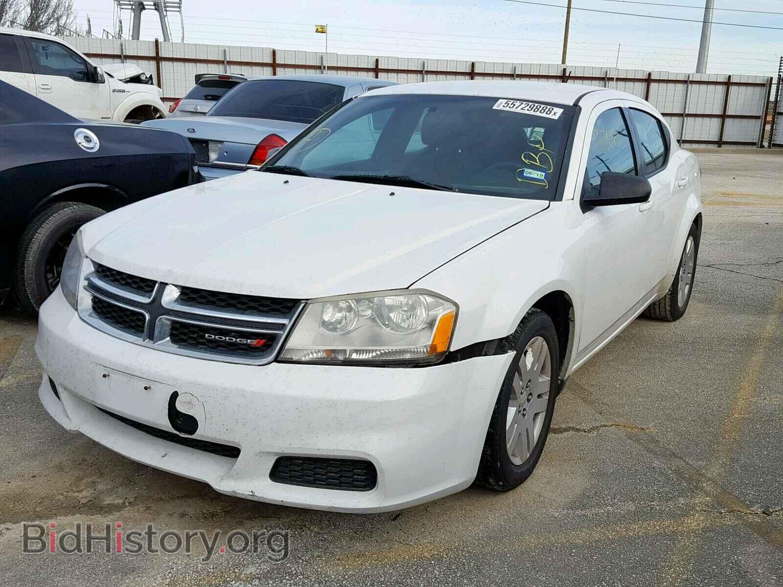 2013 DODGE AVENGER - VIN: 1C3CDZAB4DN622037 - Фото 2