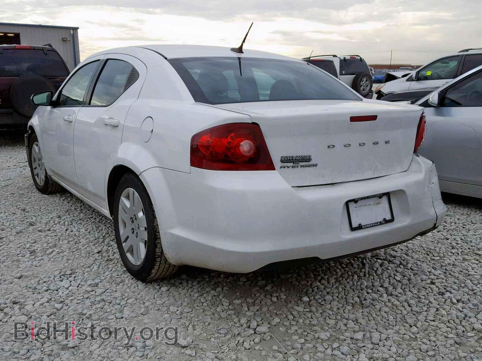 2013 DODGE AVENGER - VIN: 1C3CDZAB4DN622037 - Фото 3