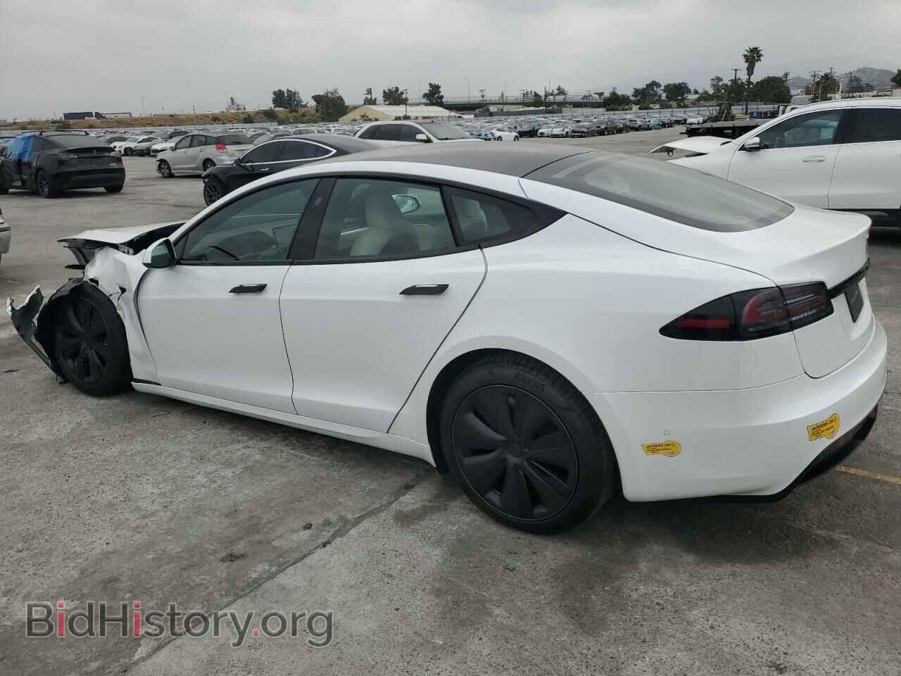 2022 TESLA MODEL S - VIN: 5YJSA1E50NF475205 - Фото 2