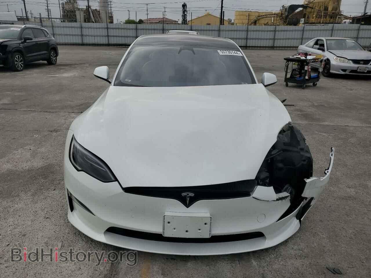 2022 TESLA MODEL S - VIN: 5YJSA1E50NF475205 - Фото 5