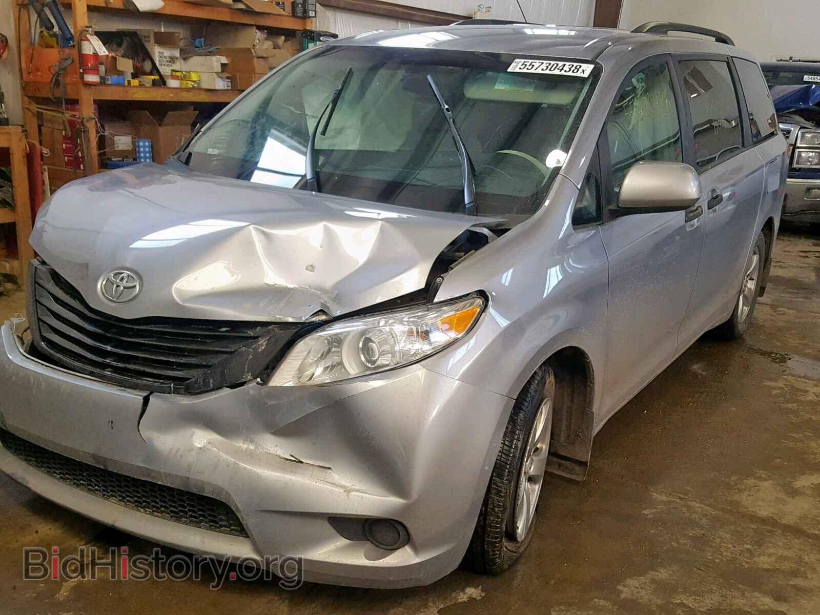 2013 TOYOTA SIENNA BAS - VIN: 5TDZK3DC8DS321083 - Фото 2