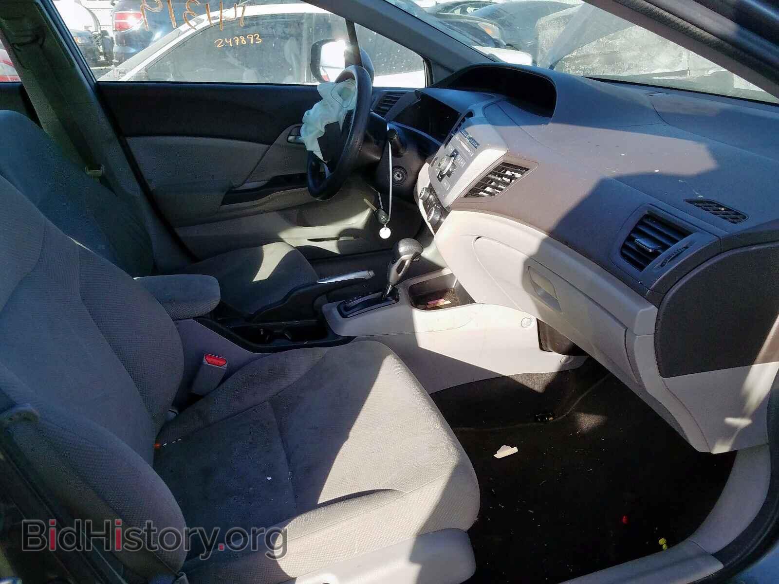 2012 HONDA CIVIC LX - VIN: 19XFB2F56CE371663 - Фото 5