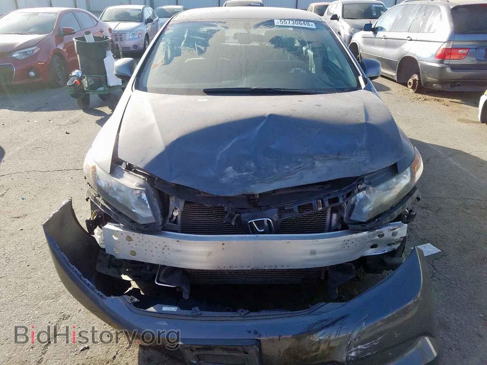 2012 HONDA CIVIC LX - VIN: 19XFB2F56CE371663 - Фото 9