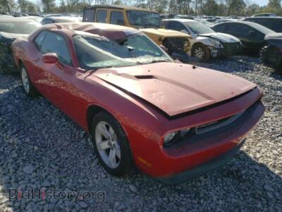 2012 Dodge CHALLENGER, red — VIN 2C3CDYAG3CH235752, Copart