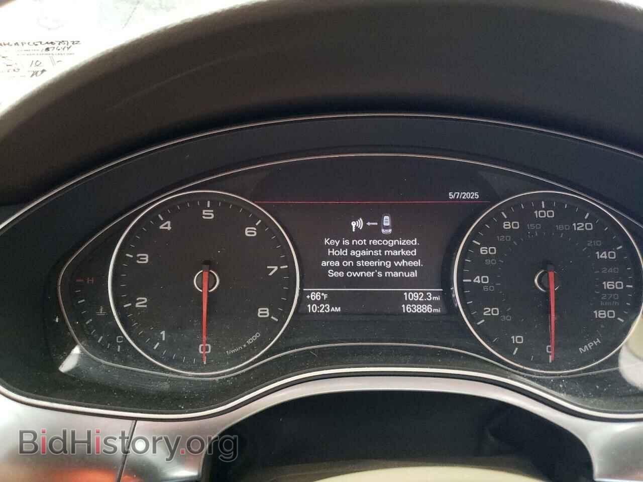 2012 AUDI A6 - VIN: WAUGGAFC5CN075122 - Фото 9