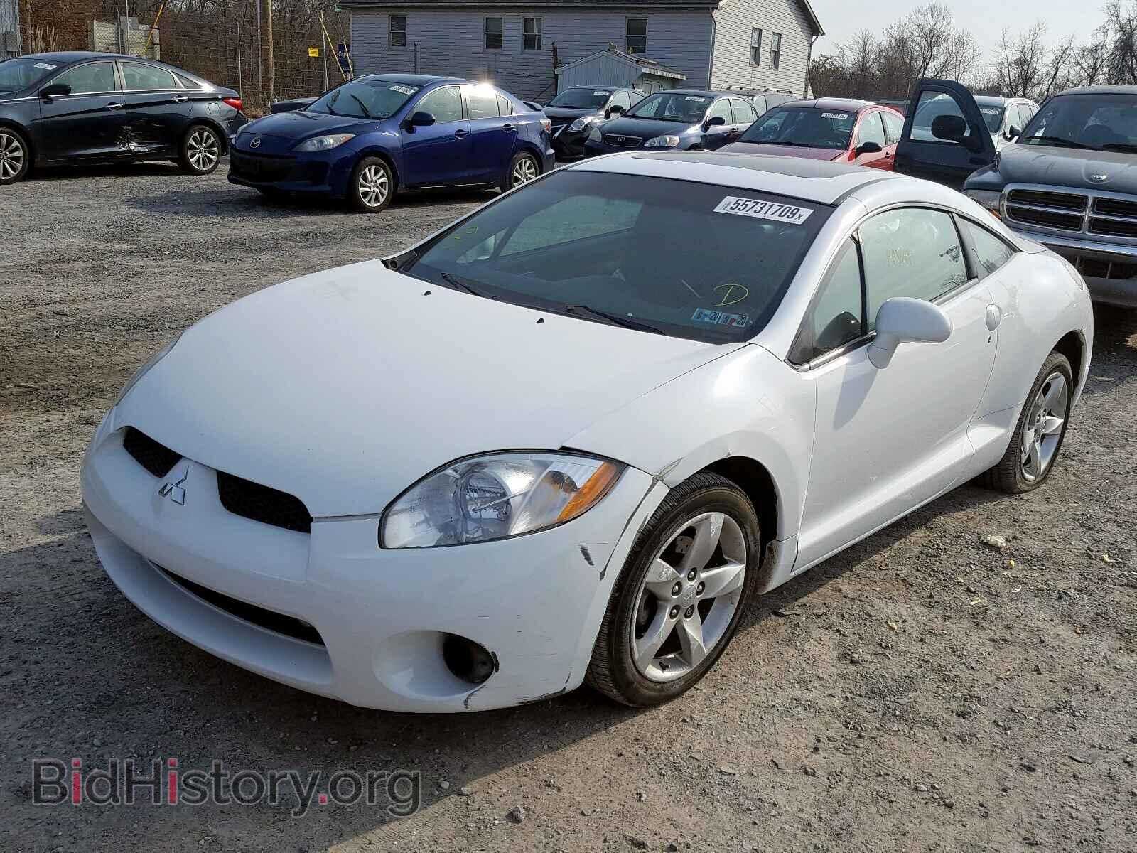 2008 MITSUBISHI ECLIPSE - VIN: 4A3AK24F98E012443 - Фото 2