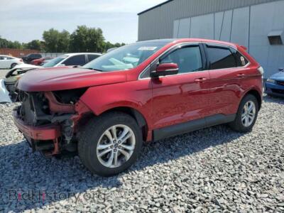 2015 Ford EDGE SEL, красный — VIN 2FMTK4J99FBC27508, Copart
