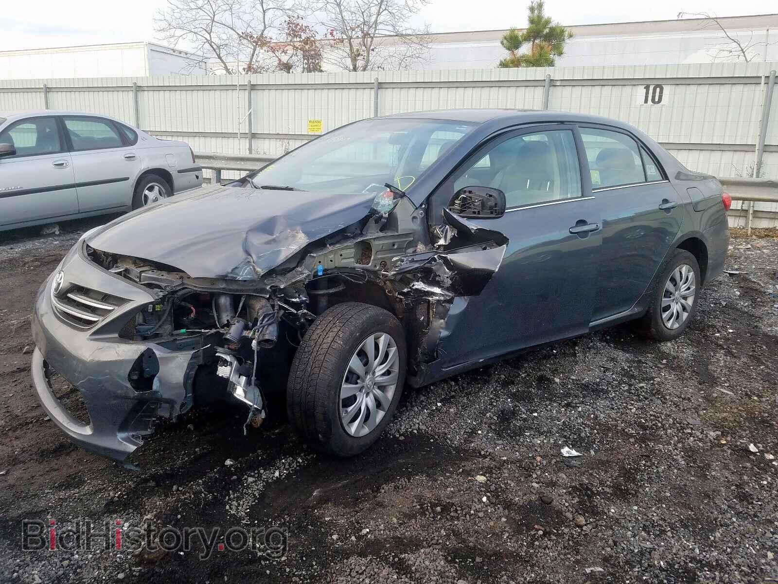 2013 TOYOTA COROLLA BA - VIN: 2T1BU4EEXDC021913 - Фото 2