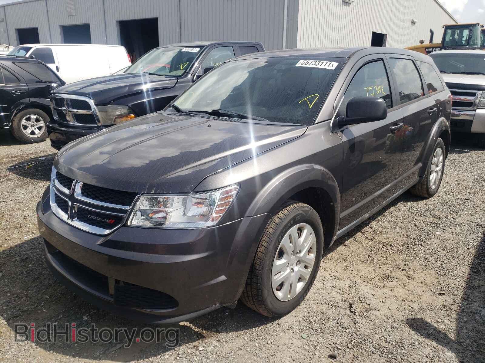 2015 DODGE JOURNEY - VIN: 3C4PDCABXFT738498 - Фото 2