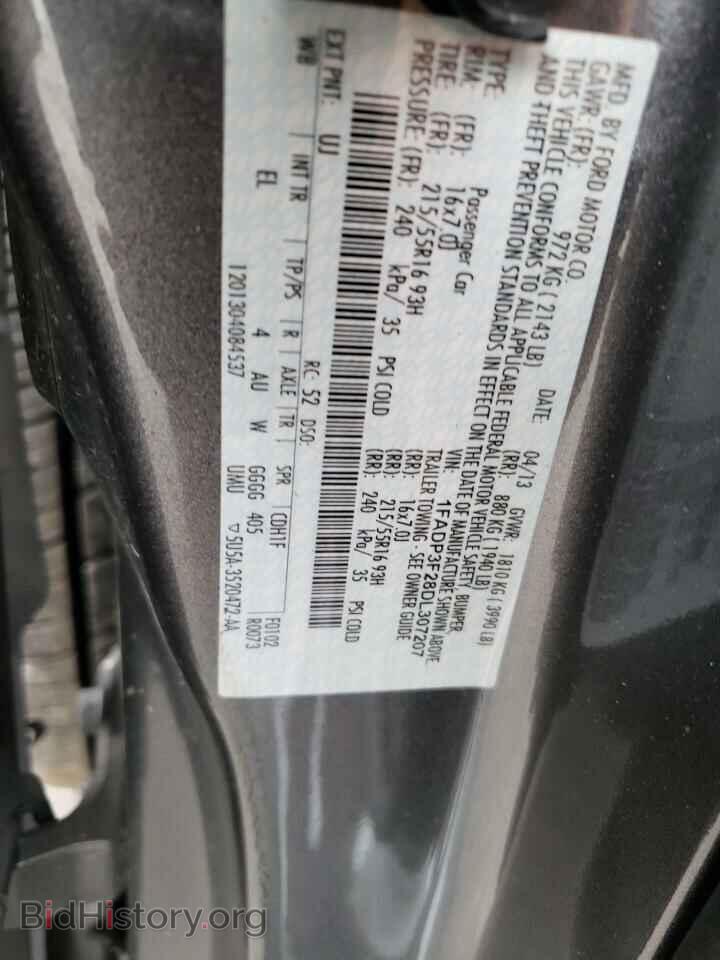 2013 FORD FOCUS - VIN: 1FADP3F28DL307207 - Photo 10