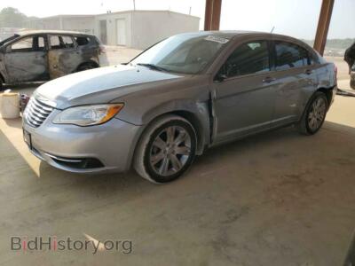 2013 Chrysler 200 200 Tourin, серебристый — VIN 1C3CCBBB8DN510026, Copart
