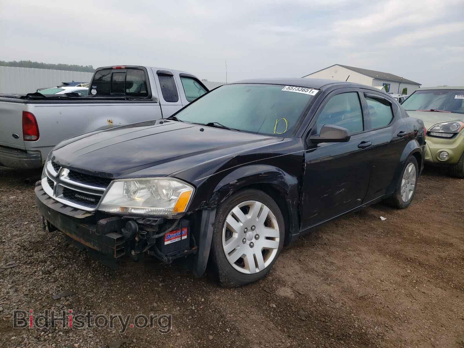 2011 DODGE AVENGER - VIN: 1B3BD4FB5BN616975 - Фото 2